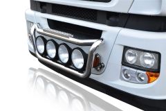To Fit Foden Alpha Grill Light Bar D + Step Pad + Side LEDs (Same as DAF CF)