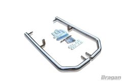 Rear Corner Side Bar + LEDs For Mercedes Sprinter L4 ELWB 2014 - 2018