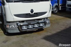 To Fit Renault Midlum Grill Light Bar C + Step Pad + Side LEDs