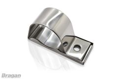 1x Stainless Steel Spot Light Bracket - 63mm