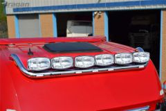 To Fit DAF XF 95 Super Space Cab Roof Light Bar + Flush LEDs