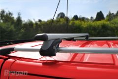 To Fit 2007 - 2016 Citroen Dispatch LWB Metal Roof Rails + Cross Bars