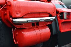 To Fit Scania 4 Series Stainless Steel Chassis Bar + LED