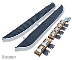 To Fit 2006 - 2014 Land Rover Freelander 2 Running Boards