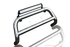 Bull Bar ABar EU EC APPROVED + LED Bar For Isuzu D-max Front 2016-2021