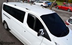 Roof Rails + Cross Bars + Stops For Ford Transit Tourneo Custom 2018 - 2023 