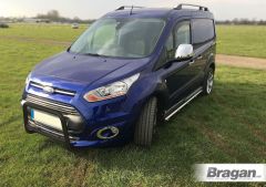 Bull Bar Abar For Ford Transit Tourneo Connect 2014-2024 Stainless - BLACK
