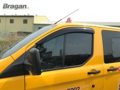 Window Deflectors Adhesive For Ford Transit Tourneo Custom 2018 - 2023
