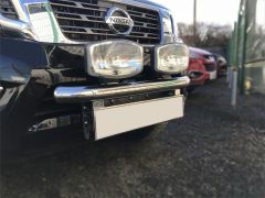 Front Bumper Spot Bar + Plate Holder + Spots For Isuzu D-Max Rodeo 2016-2021