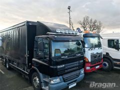 To Fit Pre 2014 DAF CF Day Standard Sleeper Cab Roof Light Bar + Jumbo Spots + Slim LEDs