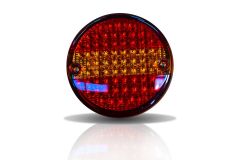 1x 12 / 24v LED Rear Hamburger Tail Light Type B