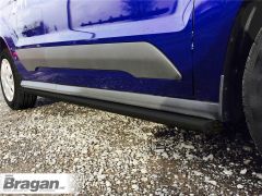 Side Bars For Renault Kangoo SWB 2008 - 2021 - BLACK 