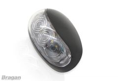 12 / 24v Red Bubble LED Marker Light