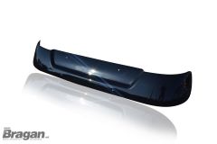 To Fit 2003+ Iveco Eurocargo  Standard Roof Smoke Acrylic Sunvisor  NO BRACKETS