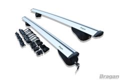 To Fit 2012+ Audi Q3 Integrated Roof Rail Cross Bars