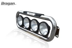 To Fit Mercedes Actros MP4 Grill Bar B + Round Spot Lamps