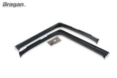 Window Deflectors For 2019+ Iveco S-Way Smoked Tinted