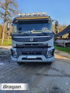 Roof Light Bar + Jumbo Spots + Flush LED For Volvo FMX 2013 - 2021 Day Standard Low Cab