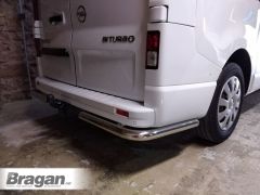 Rear Corner Bars For Vauxhall Opel Vivaro LWB SWB 2014-2019