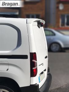 Rear Roof Spoiler For Peugeot Partner 2019+ - Barn Doors/Twin Doors