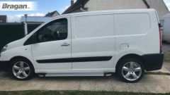 To Fit 2007 - 2016 Peugeot Expert SWB Running Boards Silver