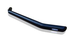 Black Spoiler Bar + LEDs For Suzuki SX4 S-Cross 2013 - 2021 Stainless Steel