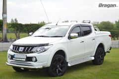 Spoiler Bar + Slim LEDs For Mitsubishi L200 / Triton / Strada 2015 - 2019