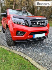 Double Spoiler Bar For Nissan Navara D23 / NP300 2016+ - BLACK