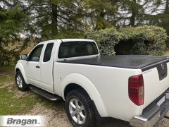 LONG BED Tri Fold Soft Tonneau Cover For Nissan Navara D40 2005 - 2016 