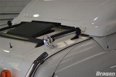 To Fit Scania Volvo DAF MAN Iveco Mercedes Chrome Air Horn Trumpet +63mm Clamps