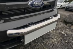 Front Bumper Light Bar with Plate Holder For Isuzu D-Max Rodeo 2016 - 2021
