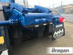 To Fit New Generation 2017+ Scania R & S Series Black Chassis Bar + LEDs