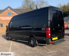 To Fit 2014 - 2018 L3 M / LWB Mercedes Sprinter Rear of Wheel Side Bar