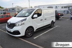 To Fit 2014+ Nissan NV300 SWB 2" Black Side Bars