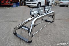 To Fit 2012 - 2016 Mazda BT-50 Sport Roll Bar + Spots