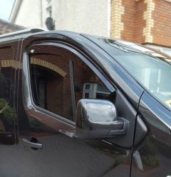 Smoked Window Deflectors For Renault Trafic 2014 - 2022 - Adhesive