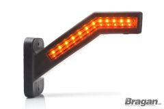 12v / 24v Amber White Red LED Marker Light Front Tail Side Rear Stalk Lamp - Right