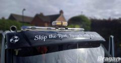 Roof Bar A + LEDs For Citroen Jumper Relay Flat 2014+ Van Front Accessories