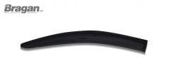 Smoked Window Deflectors - Adhesive For Mitsubishi L200 Triton Strada 2015 - 2019