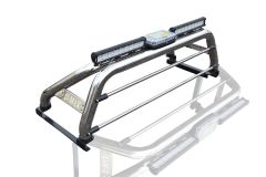 Roll Bar + LEDs + LED Brake Light + Tonneau Cover For Isuzu D-Max Rodeo 2016 - 2021