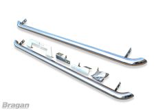Side Bars For Peugeot Partner / Tepee 2016 - 2019 CURVED