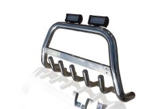 Bull Bar + 6.6" LED Bar x2 For Peugeot Partner Tepee 2008 - 2016 - Detachable