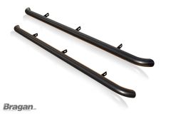 Side Bar Pair For Ford Ranger 2012-2016 CURVED Ends BLACK