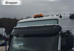 Visor Light Bar + LEDs x7 For Volvo FMX 2013 - 2021 Globetrotter