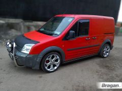 Side Bars - BLACK For Ford Transit / Tourneo Connect SWB 2002 - 2014