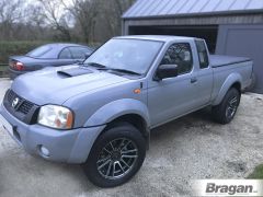 Tri Fold Soft Tonneau Cover For Nissan Navara D22 LONG BED 1997 - 2005 King Cab