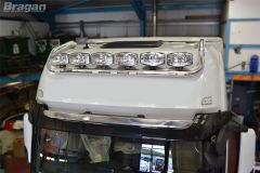 Roof Light Bar + LEDs For Mercedes Actros MP5 2019+ Big Space - Type B