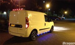 Rear Roof Light Bar + Multi Function LEDs x5 For Fiat Doblo 2000 - 2010