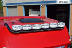 Roof Light Bar B BLACK + LEDs For Mercedes Actros MP5 2019+ Big Space