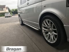 Side Bars - Curved For Citroen Jumpy SWB 2017+